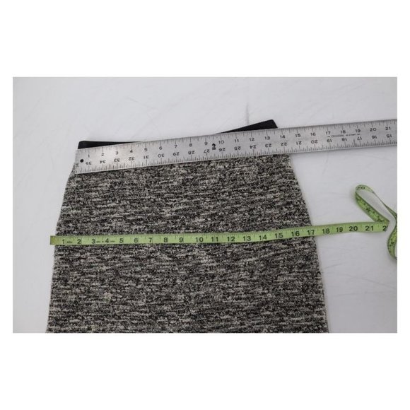RAG & BONE Skirt Womens XO W27 Kensington Tweed Mini Lamb Leather back zip - Picture 7 of 13